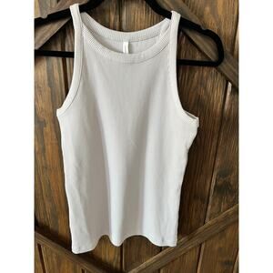 NWOT PAPER LABEL Olivia Tank in Light Lilac / Grey  Sz M